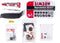 Simson fietsband reparatieset select - fietsbandreparatieset - 10+ plakkers - Multi