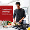 Aye Kitchen Peper en Zout Molen Set - Elektrisch - RVS - Verstelbare maalgraad (2 stuks)