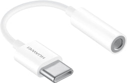 Huawei USB-C naar 3.5mm Jack Adapter - Dongle - Compact - Wit