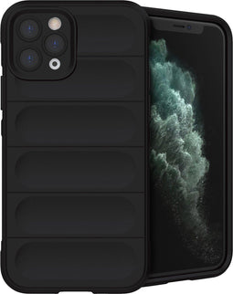 iMoshion Hoesje Geschikt voor iPhone 11 Pro Hoesje Siliconen - iMoshion EasyGrip Backcover - Zwart
