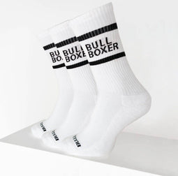 Bullboxer - Sokken - Comfortabel - Katoen 75% - Wit