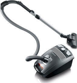 Severin BC 7045 - Stofzuiger - 750 W - 3 liter - Platinum grijs/Rood