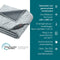 Beurer HD 75 - Elektrische Warmtedeken - 6 Warmtestanden - Nordic Grey