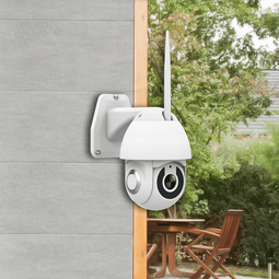 Outdoor dome - IP buitencamera - 1024x758 resolutie - Pan/Tilt - Bewegingsdetectie - Nachtzicht tot 60m - Cloudopslag (microSD)