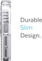 Speck Presidio Perfect Clear Grip - Back Cover - Microban bacteriedodende afwerking - 100% transparant