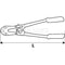 Boutenschaar 450mm - Standaard - RVS - Grijs