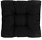 vidaXL - Palletkussen - 60x60x12 - cm - stof - zwart