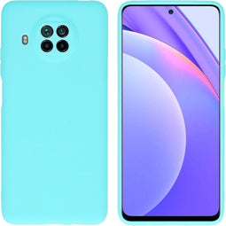 iMoshion Hoesje Geschikt voor Xiaomi Mi 10T Lite Hoesje Siliconen - iMoshion Color Backcover - Mintgroen