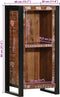 vidaXL - Nachtkastje - 40x30x80 - cm - massief - gerecycled - hout