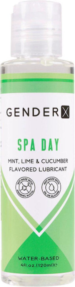 GENDER X SPA DAY FLAVORED LUBE, 120ML