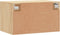 vidaXL - Wandkast - 60x36,5x35 - cm - bewerkt - hout - sonoma - eikenkleurig