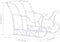 vidaXL - Kerstdecoratie - rendieren - en - slee - 280x28x55 - cm - acryl