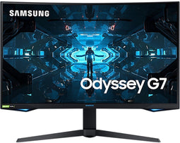 Samsung C32G74TQSR - 32" QLED Monitor - 2560 x 1440 Pixels 1 ms 240 Hz - Zwart