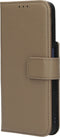 Mobiparts Leather 2 in 1 Wallet Case - Samsung Galaxy A25 - Luxe leder met uitneembare backcover - Taupe