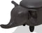 ELEPHANT - Hocker - Donkergrijs - Kunstleer