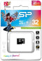 Silicon Power microSDHC Class 10 32GB - Geheugenkaart met SD-adapter - Lezen 40MB/s Schrijven 10MB/s
