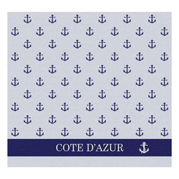 DDDDD Coast - Theedoek - 60x65 cm - Set van 6 - Navy