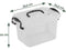 Brasq Opbergbox - SB11 - 11 Liter - Stapelbaar - 35,5 x 24,5 x 20 cm - Transparant (3 stuks)