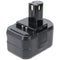 AccuCell battery suitable for Ryobi 1400671 battery 14.4 volt NiMH 2Ah