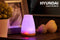 Hyundai – luchtbevochtiger – geurolie diffuser – LED – 100ml - wit