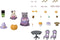 Sylvanian Families 5764 - Halloweenfeestset - Inclusief griezelige kostuums en accessoires