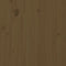 vidaXL - Hoofdbord - 145,5x4x100 - cm - massief - grenenhout - honingbruin