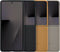 Samsung Galaxy Z Flip 7 - Hoesje - Vegan Leather - Zwart