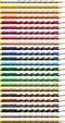 STABILO EASYcolors - Ergonomisch Kleurpotlood - Linkshandig - 4.2 mm Kern - Set van 24 Kleuren
