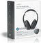 Nedis Draadloze Over-ear Koptelefoon - Maximale batterijduur: 24 uur - Ingebouwde microfoon - Drukbediening - Ondersteuning voor spraakbesturing - Volumebediening - Inclusief reiskoffer