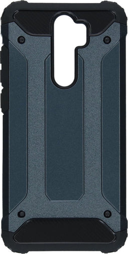 iMoshion Hoesje Geschikt voor Xiaomi Redmi Note 8 Pro Hoesje - iMoshion Rugged Xtreme Backcover - Donkerblauw