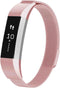 iMoshion Bandje Geschikt voor Fitbit Alta (HR) Maat M - iMoshion Milanees magnetische band - Roze