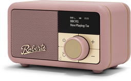 Roberts Revival Petite 2 - DAB+ FM Bluetooth Radio - OLED scherm - Roze