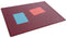 Durable 722203 Bureau onderlegger Rood, Transparant (b x h) 530 mm x 400 mm