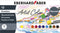 Eberhard Faber oliepastelkrijt - Artist Color - 11mm - 12 stuks - assorti - EF-522012