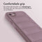 imoshion Hoesje - Geschikt voor iPhone SE (2022) / SE (2020) / 8 / 7 - EasyGrip Backcover - Paars