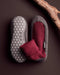 FALKE Cosyshoe - Huissokken - Merinowol met noppen - Grijs 3400