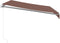 vidaXL - Luifel - handmatig - uittrekbaar - 300x250 - cm - bruin
