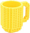 Fisura Beker Build-on 14 X 12,5 Cm Geel