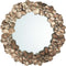 PTMD Mazis Antieke Spiegel - H8 x Ø98 cm - Metaal - Koper