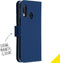 Accezz Hoesje Geschikt voor Samsung Galaxy A20e Hoesje Met Pasjeshouder - Accezz Wallet Softcase Bookcase - Donkerblauw