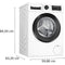 Bosch WGG244ZECO - Wasmachine - 9 kg - Energieklasse A - Wit