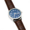 Tyme Cambridge Heren Horloge - Polshorloge - 38mm Waterdicht - Blauw/Bruin