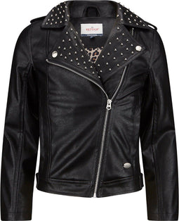 Retour Jeans Cindy - Bikerjack - Studs en asymmetrische ritssluiting - Maat 158/164 (2022)