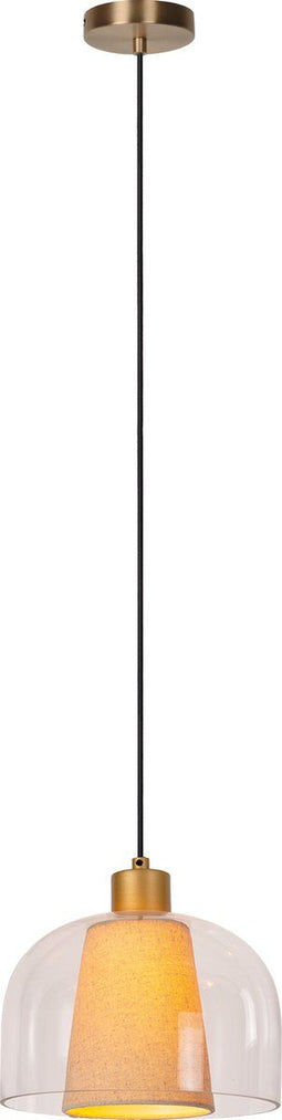 Lucide GUNHILD - Hanglamp - Ø 24 cm - Dimbaar - Glas