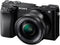 Sony α6100 - Systeemcamera - 24.2Mpx 4K - Zwart