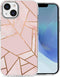imoshion Hoesje Geschikt voor iPhone 14 Hoesje Siliconen - imoshion Design hoesje - Roze / Pink Graphic
