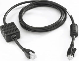 Zebra CBL-DC-382A1-01 - Elektriciteitssnoer - Mannelijk/Mannelijk - Zwart