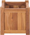 vidaXL - Plantenbak - verhoogd - 30x30x30 - cm - massief - teakhout