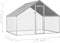 vidaXL - Kippenhok - 2,75x4x1,92 - m - gegalvaniseerd - staal