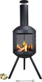 Sens-Line - Obelix firepit - Zwart - Tuinhaard